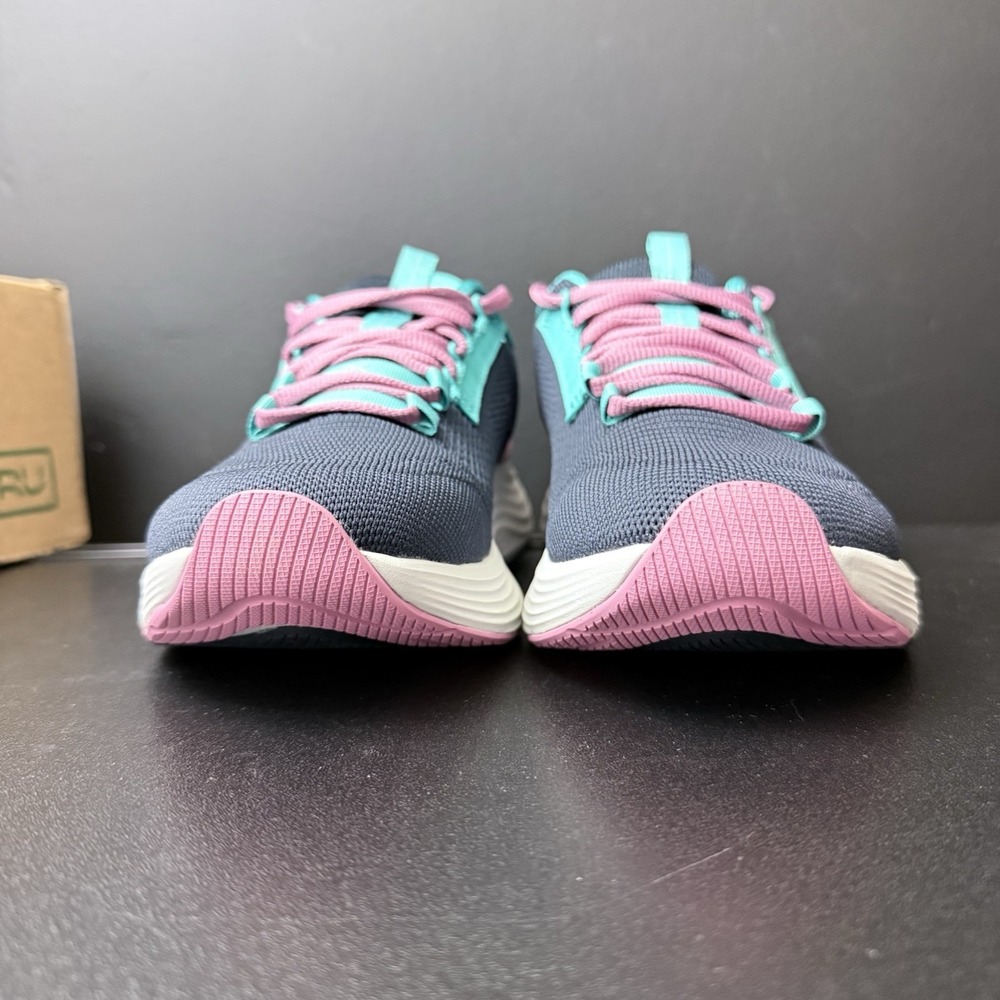 Kuru Atom 2 Womens Size 8 Blue White Athletic Running Walking Shoes Sneakers - Picture 3 of 14